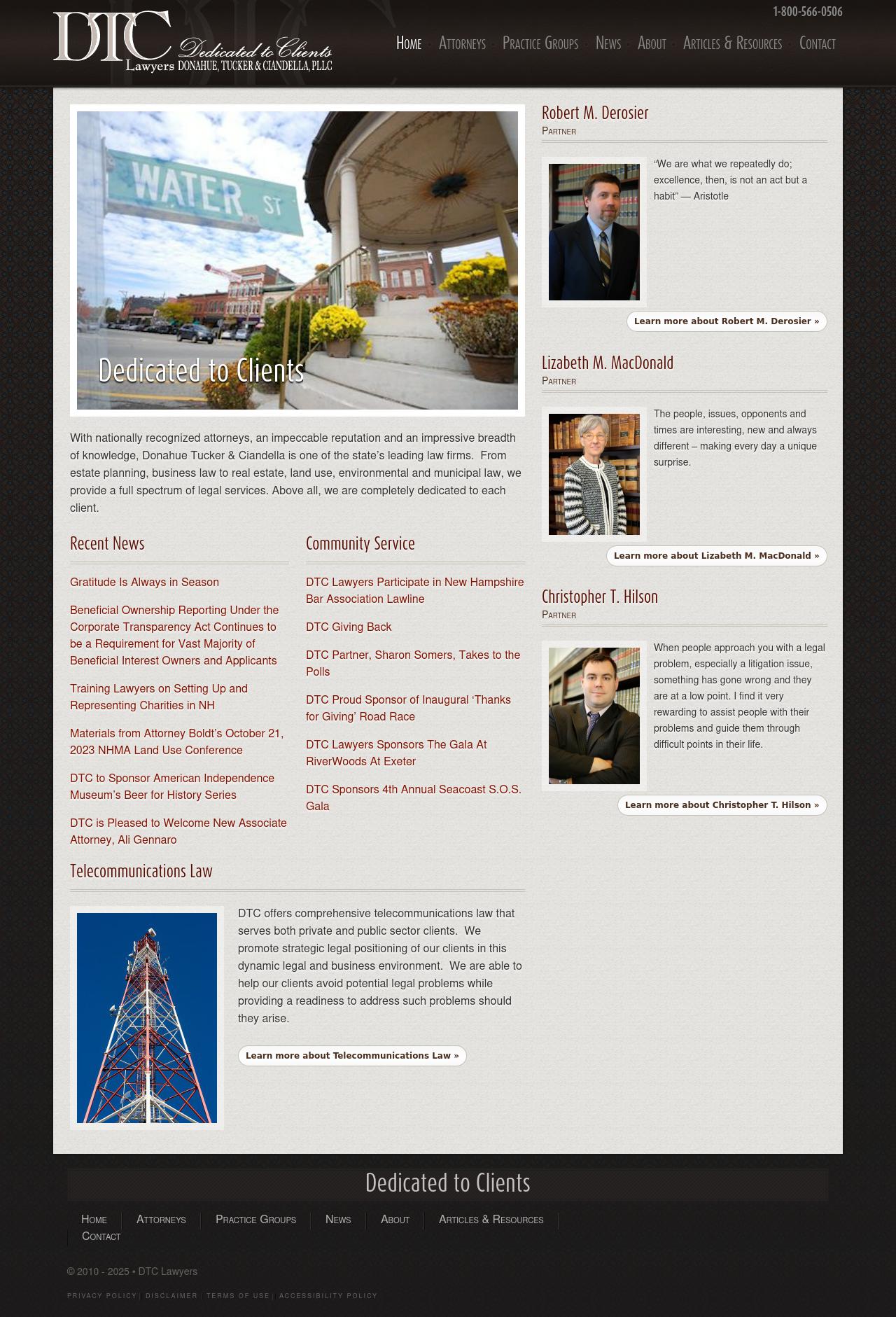 Donahue Tucker & Ciandella PLLC - Meredith NH Lawyers