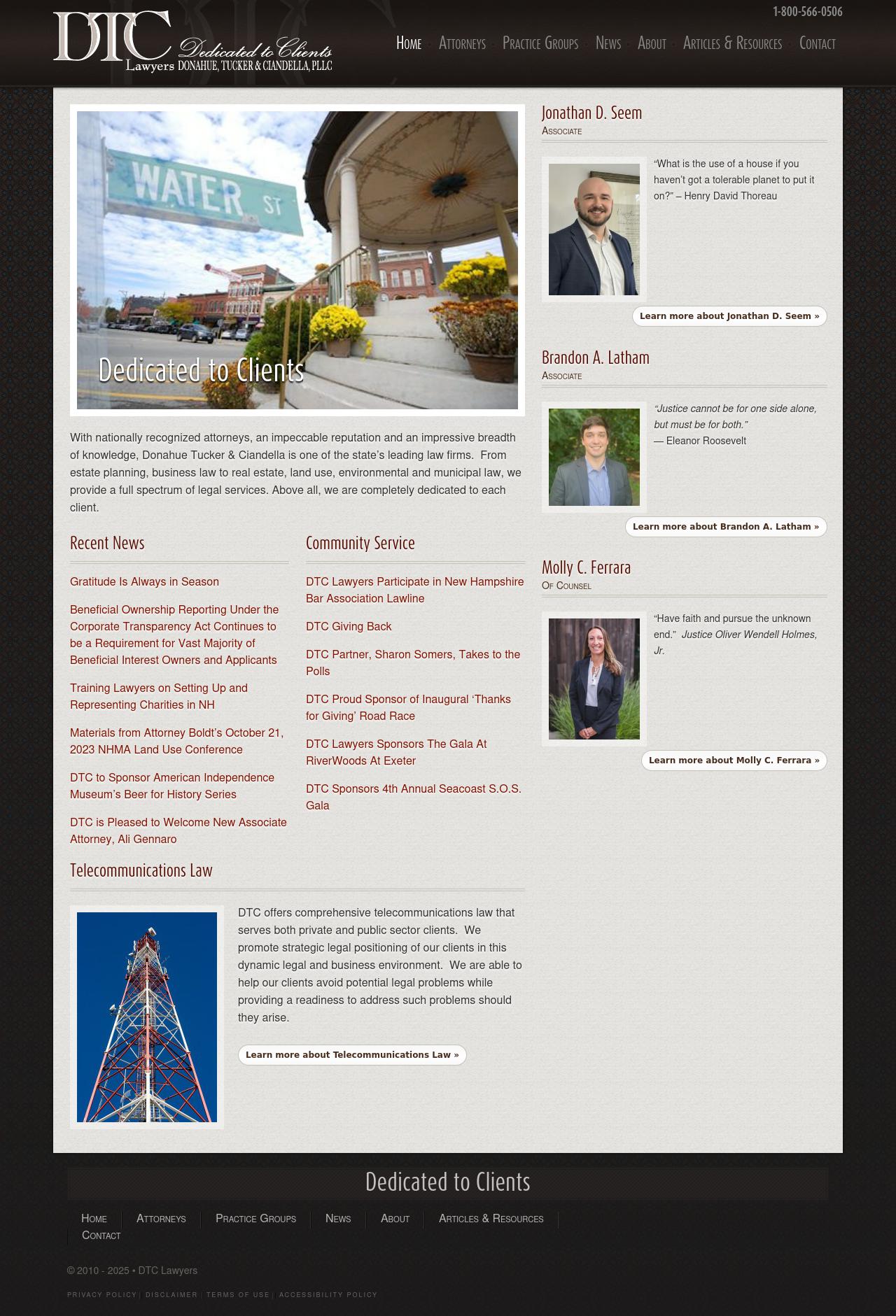 Donahue Tucker & Ciandella PLLC - Portsmouth NH Lawyers