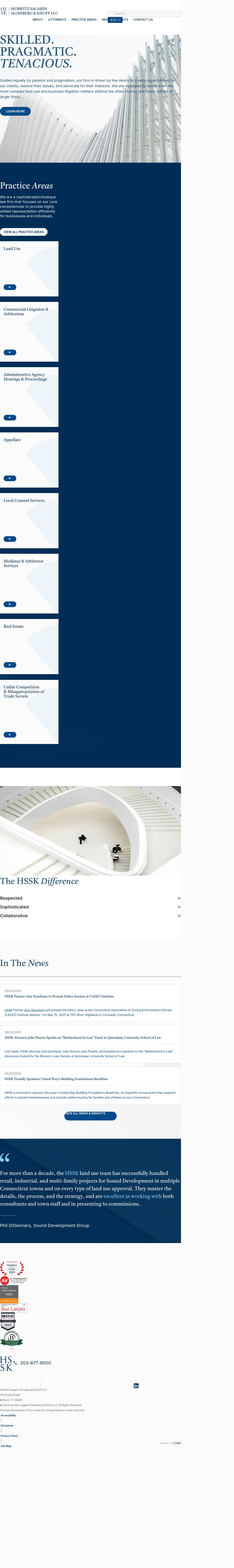 Hurwitz, Sagarin, Slossberg & Knuff, LLC - Milford CT Lawyers