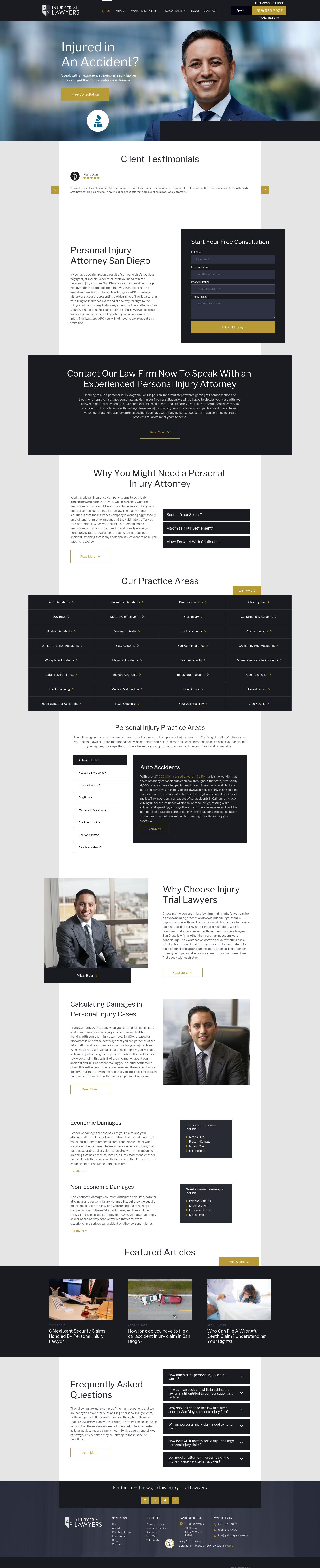 Injury Trial Lawyers APC - San Diego CA Lawyers