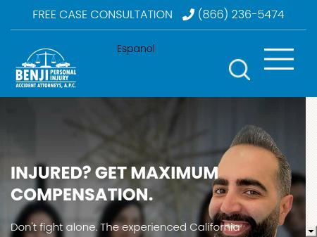 Benji Personal Injury - Accident Attorneys, A.P.C - Anaheim CA Lawyers