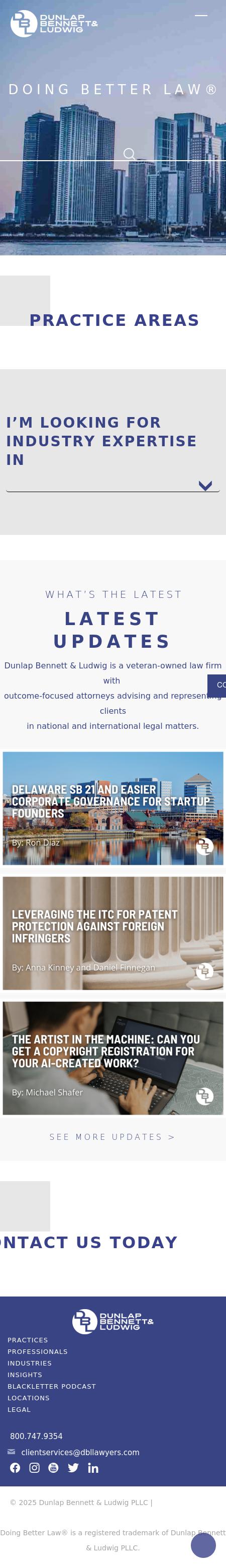 Dunlap Bennett & Ludwig - Washington DC Lawyers