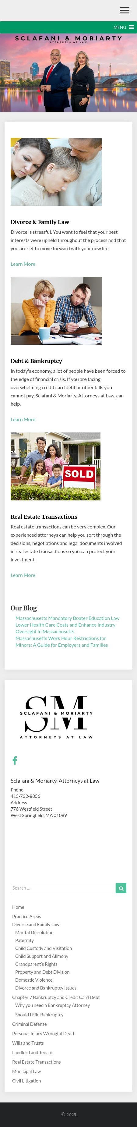 Johnson, Sclafani & Moriarty, Attorneys at Law - West Springfield MA Lawyers