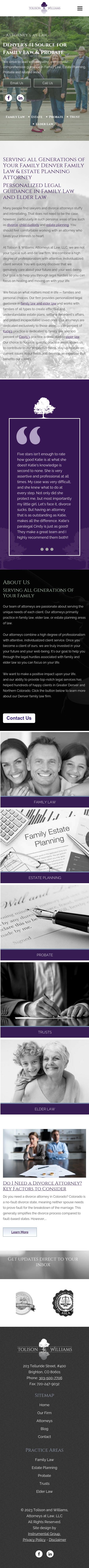 Tolison & Williams, Attorneys at Law, LLC - Brighton CO Lawyers