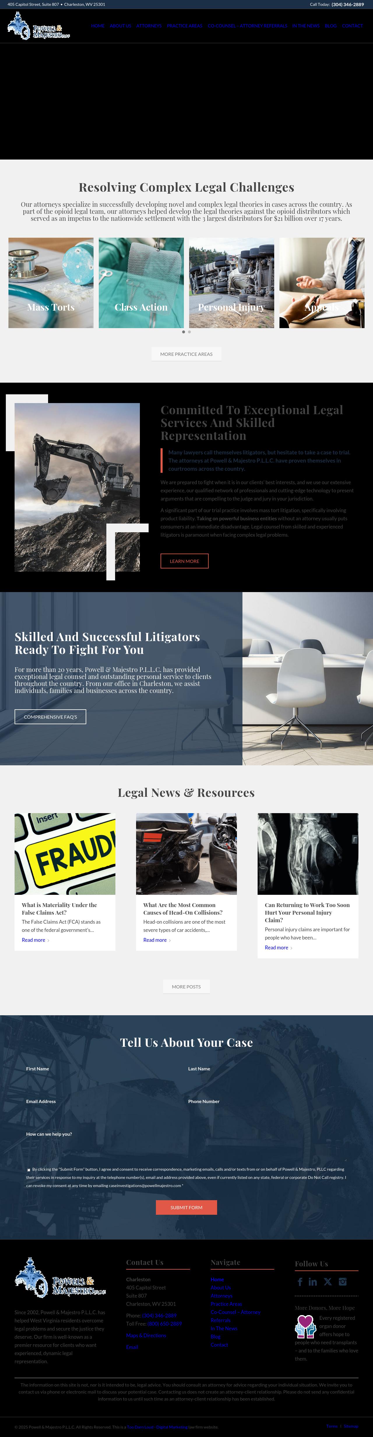 Powell & Majestro P.L.L.C. - Parkersburg WV Lawyers