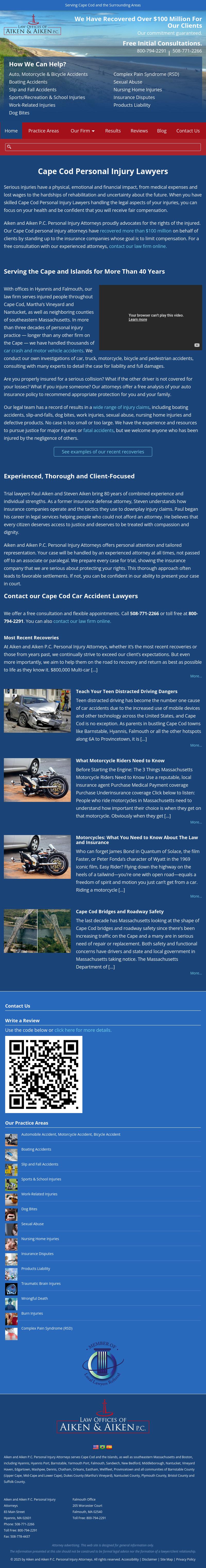 Aiken & Aiken P.C. - Hyannis MA Lawyers