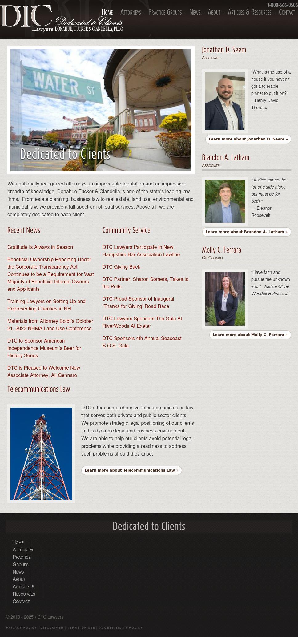 Donahue Tucker & Ciandella PLLC - Portsmouth NH Lawyers
