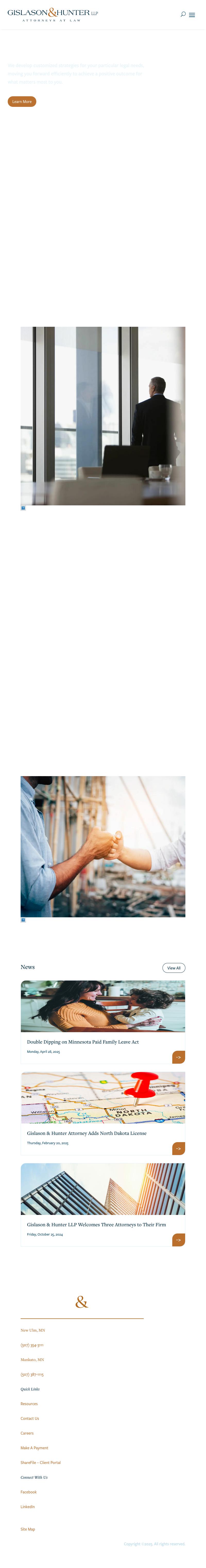 Gislason & Hunter LLP - Mankato MN Lawyers