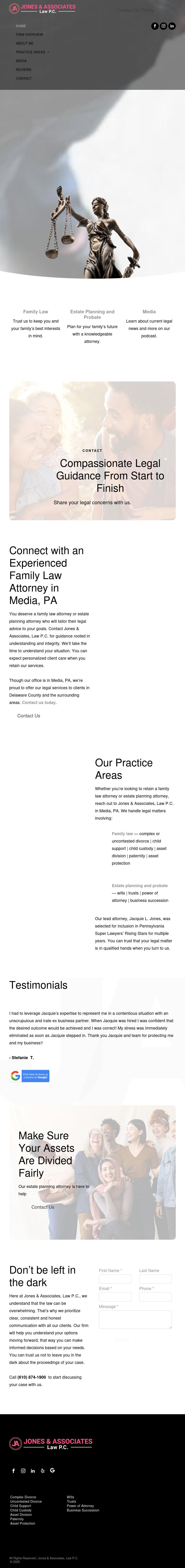 Jones & Associates Law, P.C. - Media PA Lawyers