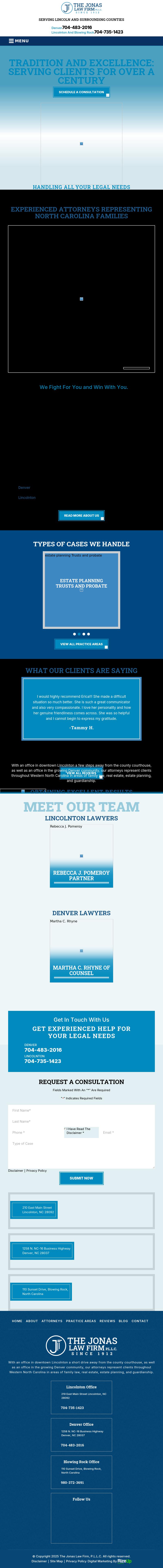 The Jonas Law Firm, P.L.L.C. - Gastonia NC Lawyers